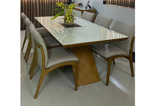 Conjunto Cadeira Itália Com Mesa Califórnia